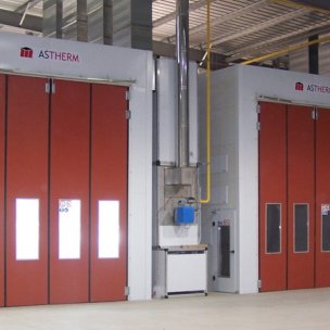 Spray booths